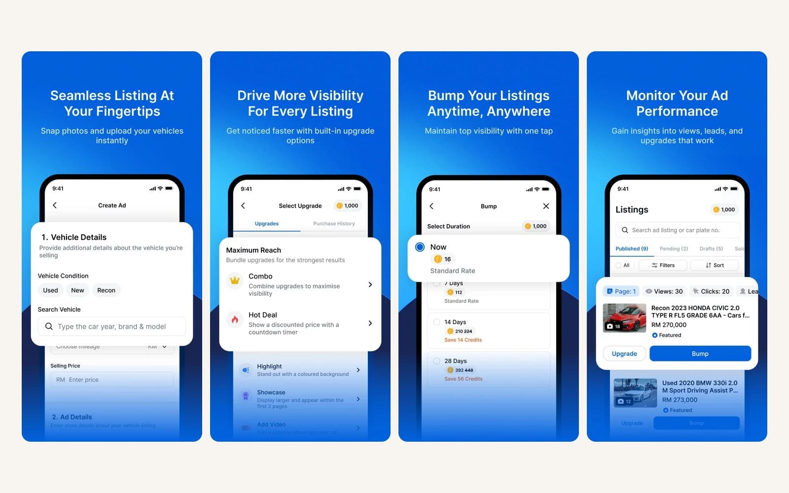 Dealer Mobile App — iCarAsia (Carsome Group) case study